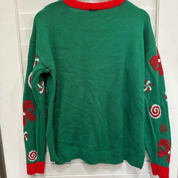 Holiday Time Ugly Christmas Sweater Knit - Picture 2 of 4